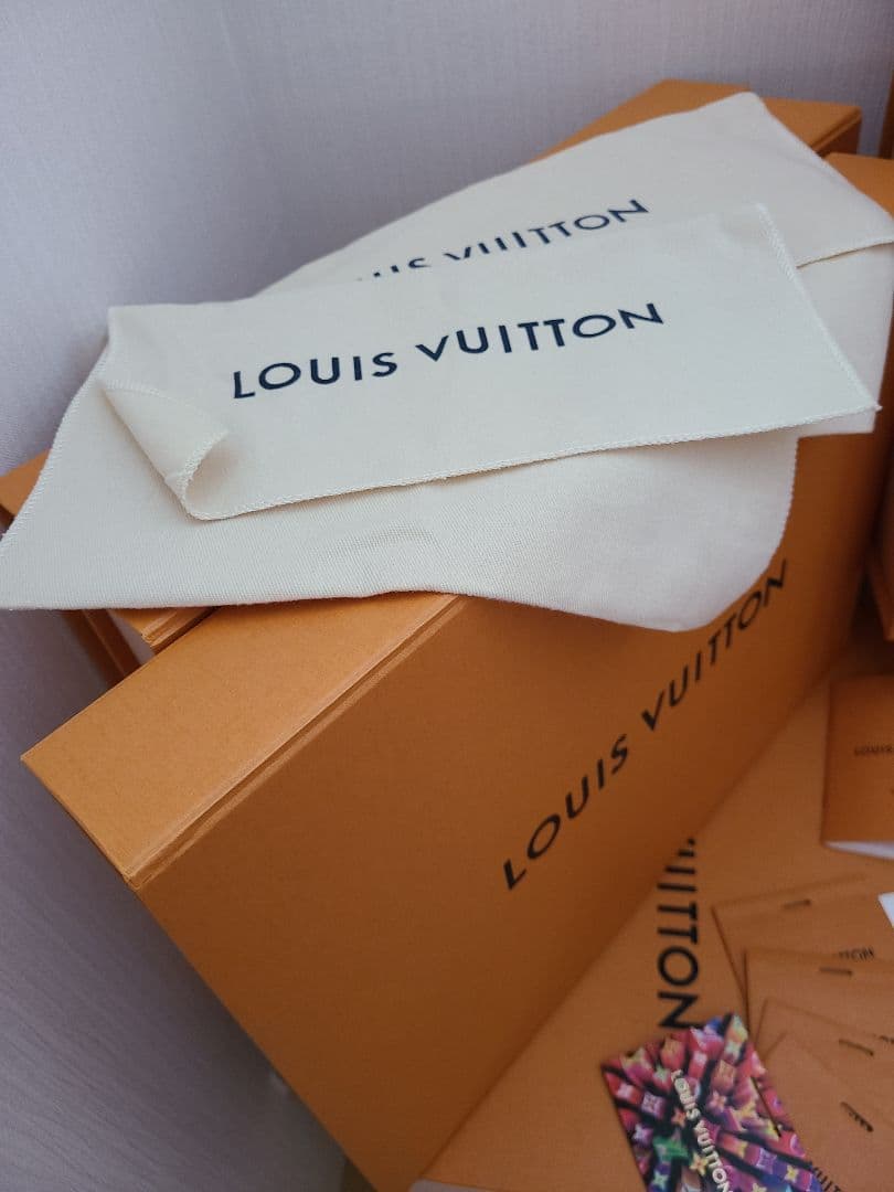 LOUIS VUITTON ショップ袋・ボックスセット リボン まとめ売り 文房具