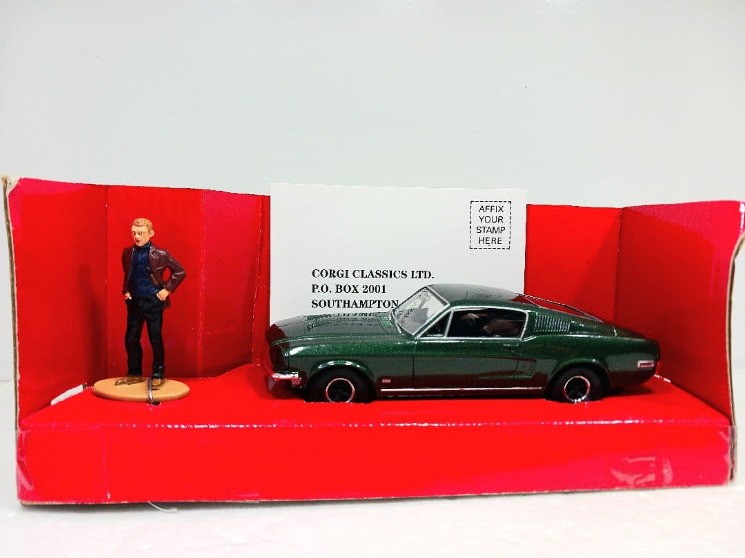 コーギー ブリット マスタング ミニカー