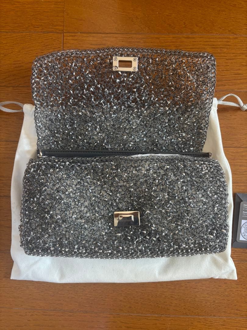 アンテプリマ ルッケットII ミディアム スモークグレーシルバー