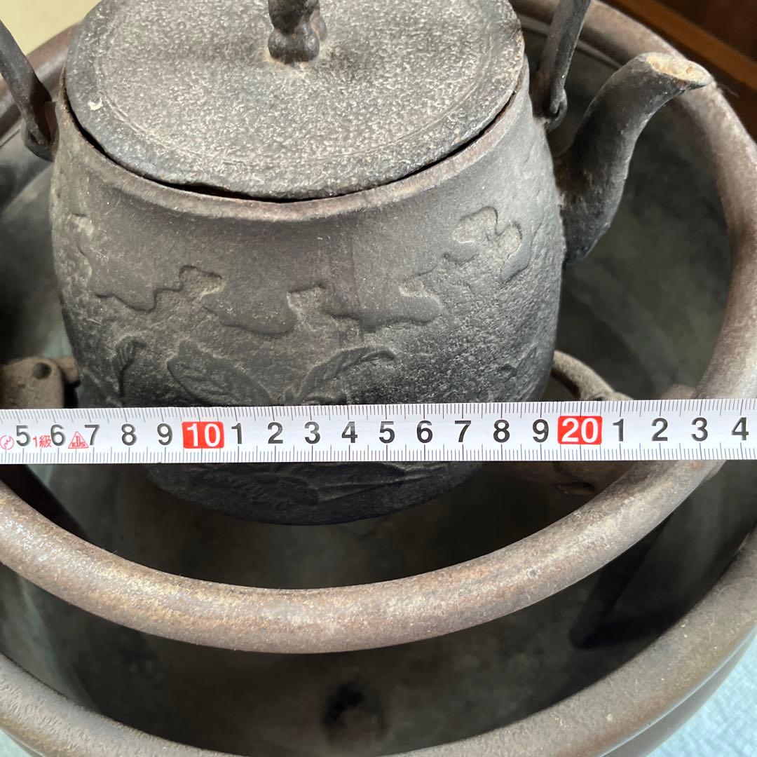 売約済み】【昭和レトロ】大型火鉢 ひばち 大きい 金属製