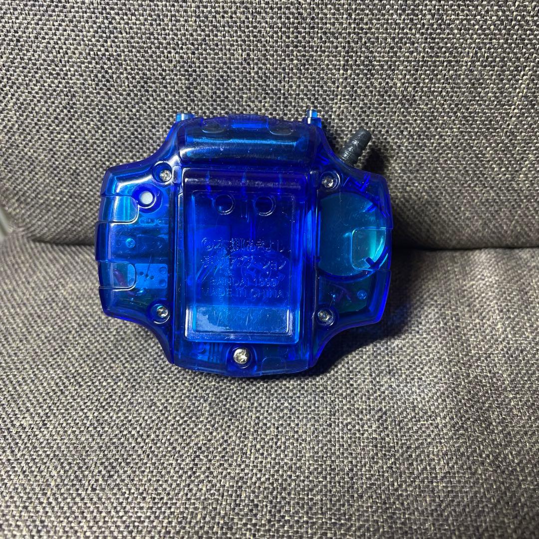 デジモン》初代デジヴァイス クリア×ブルー（電池付き） - メルカリ