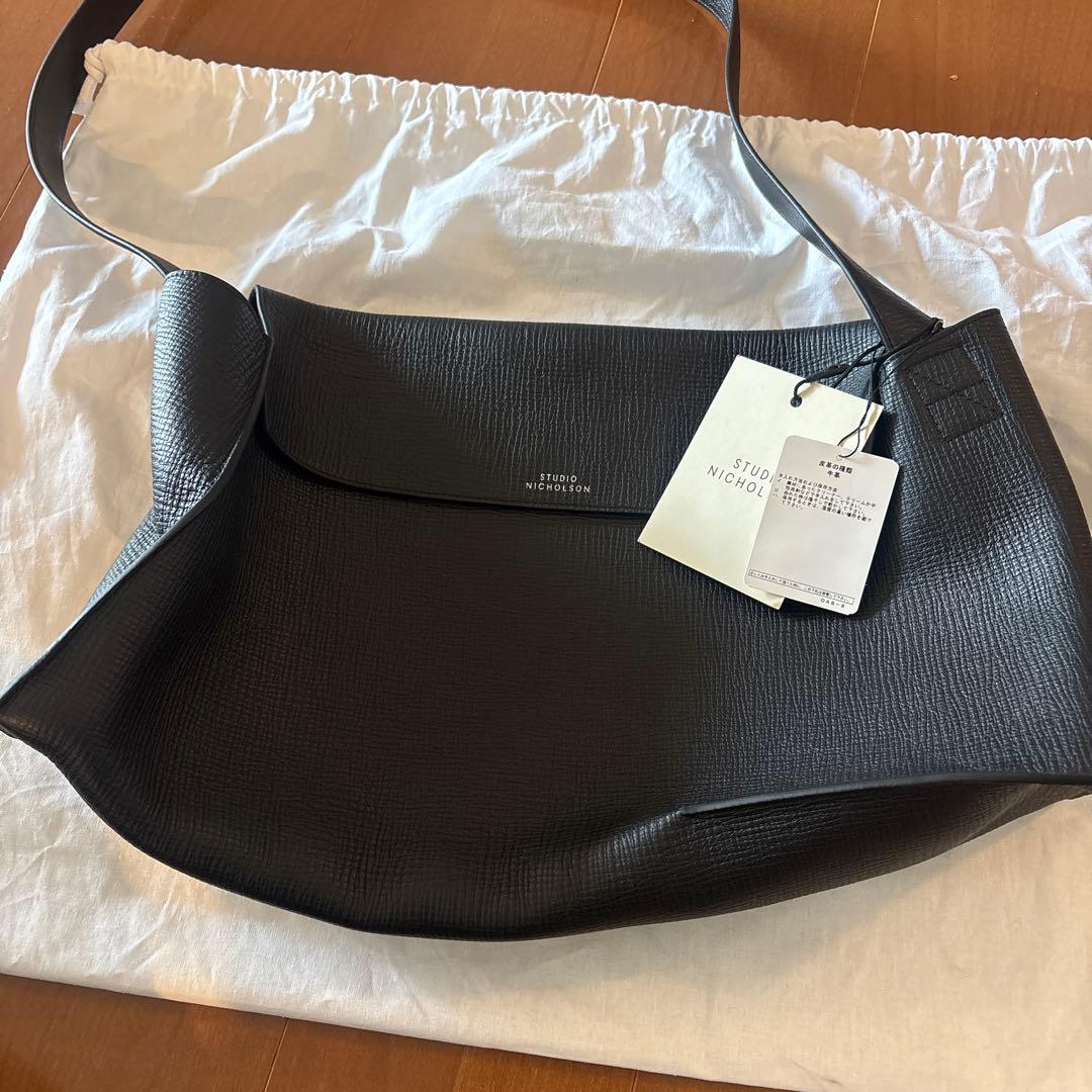 バッグ STUDIO NICOLSON SHIBORU LEATHER BAG