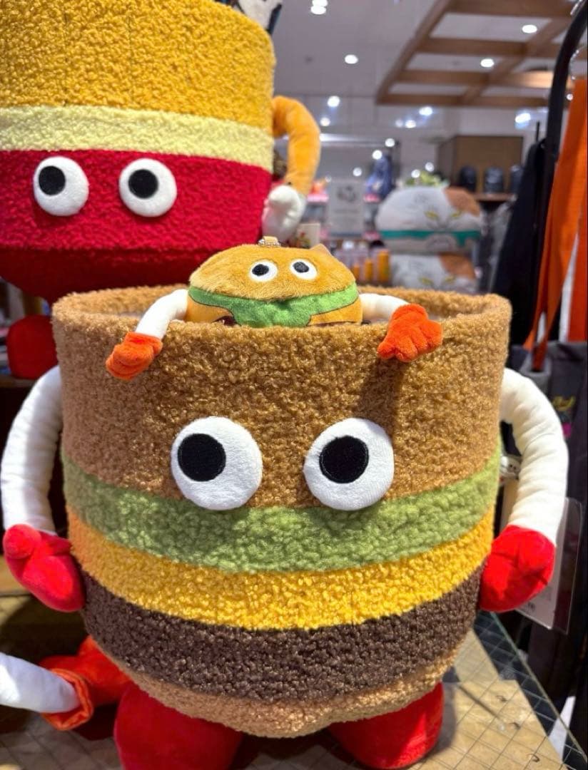 ニコアンド niko and… フレーバーズ スタンドバスケット ブラウン