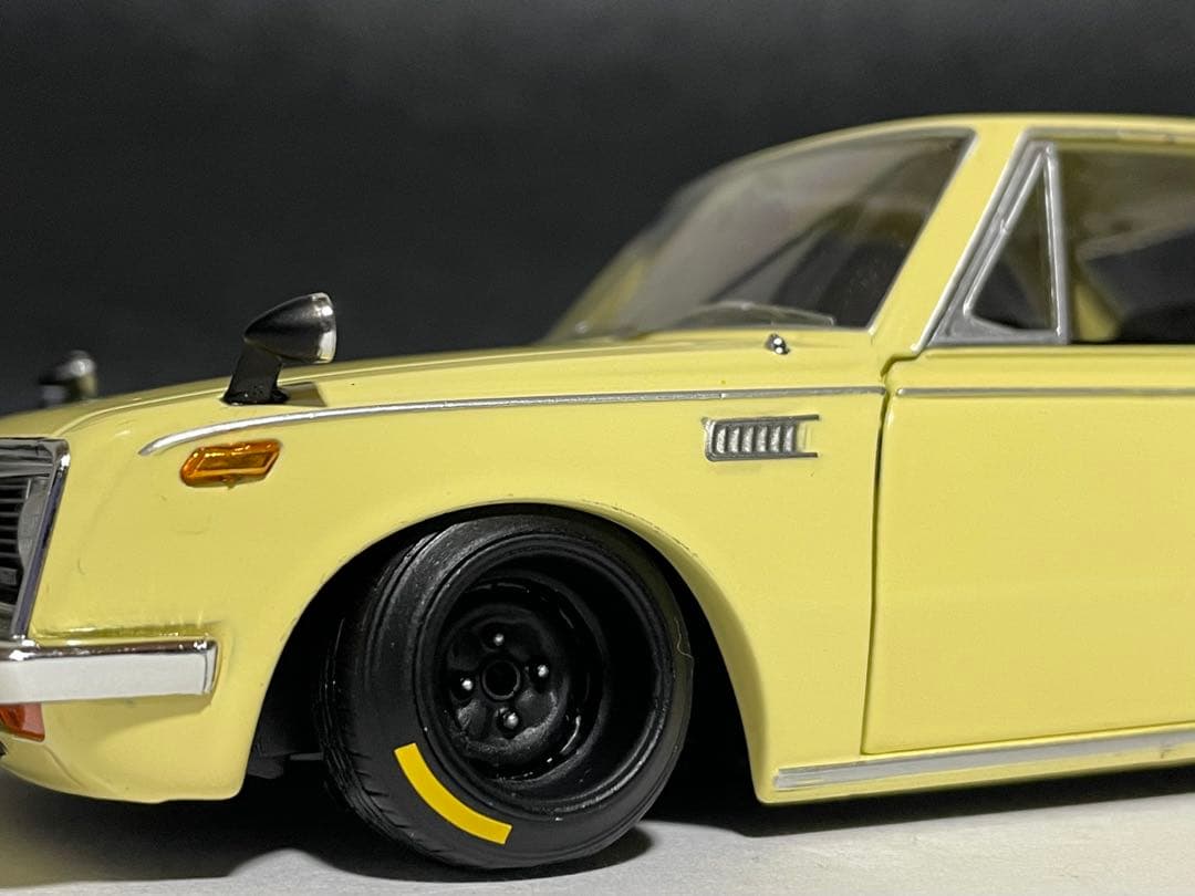 1/24 アシェット 国産名車 TOYOTA 1600GT 改 カスタム 旧車