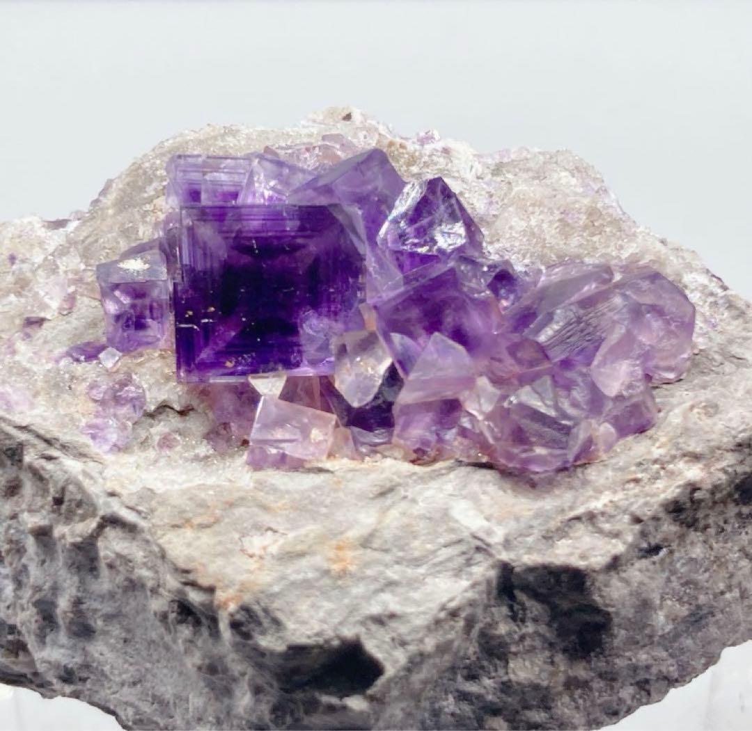 フローライト 蛍石 原石 鉱物標本透明