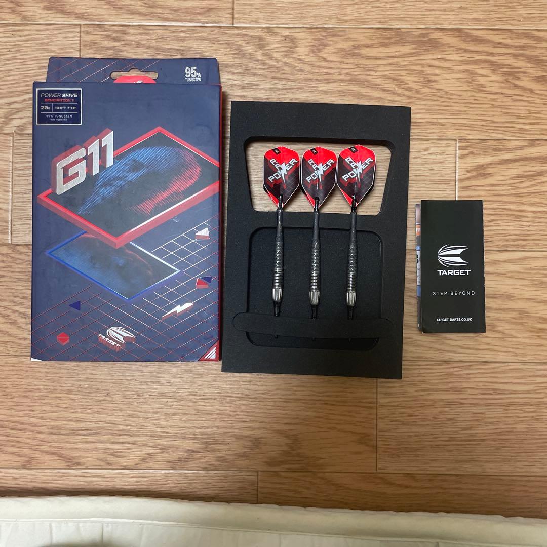 9Five G11 フィル・テイラー選手モデル（ソフトダーツ）20g 2BA