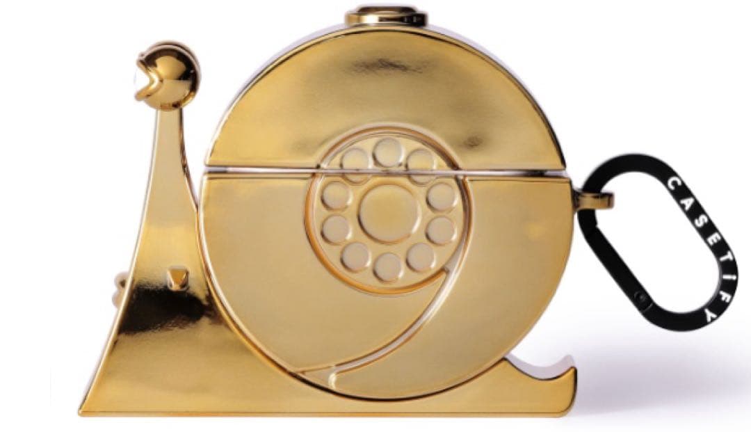 CASETiFY AirPodsケース ゴールデン電伝虫