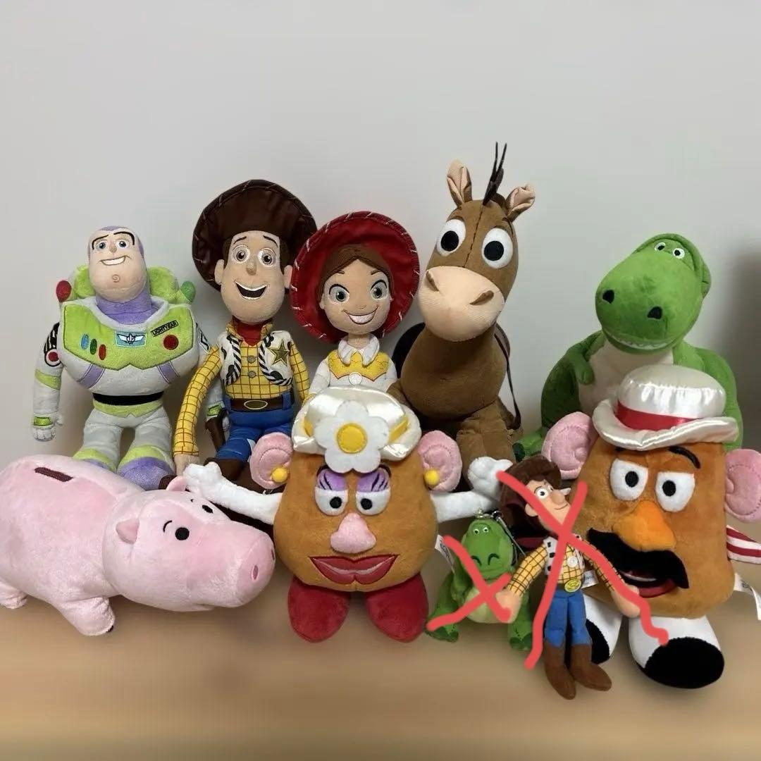 ディズニーリゾート トイストーリーぬいぐるみセット - メルカリ
