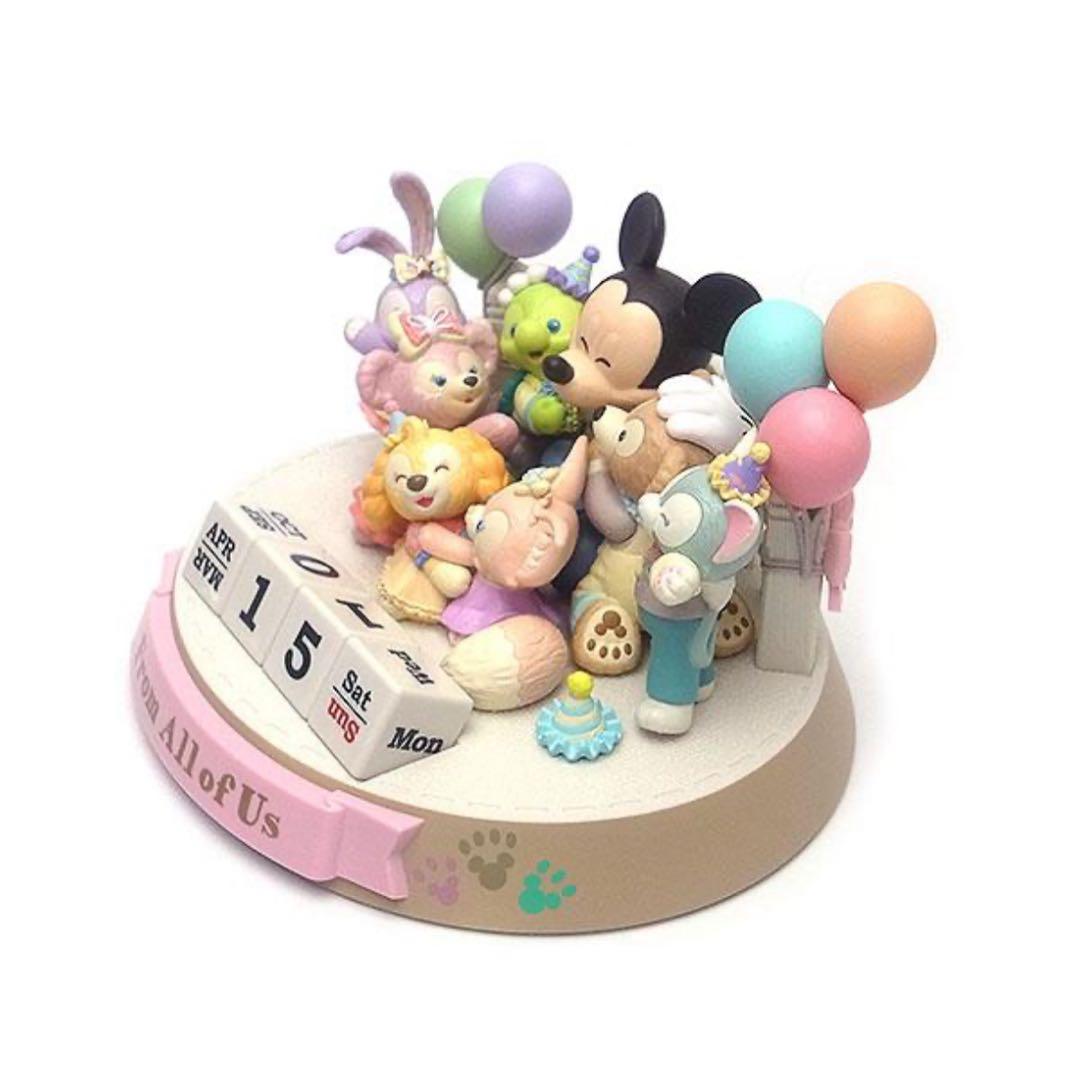 みお　　ダッフィー&フレンズ 万年カレンダー ディズニーシー40周年