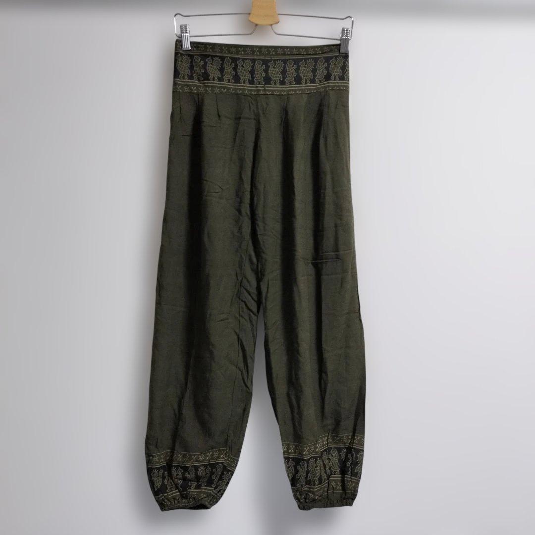 チチカカ titicaca オリーブグリーン サルエルパンツ - メルカリ