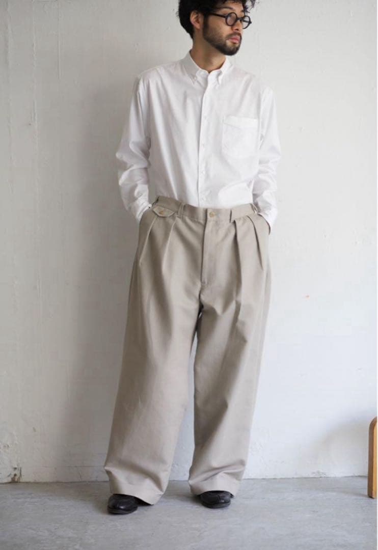 Graphpaper レショップ別注 Oversized Trousers 1 Graphpaper レ