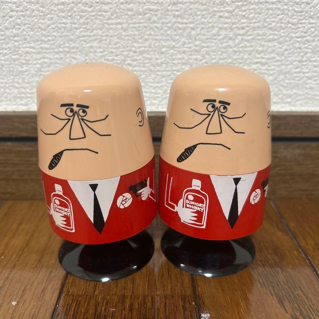 昭和レトロ】サントリー アンクルトリス 爪楊枝入れ - メルカリ