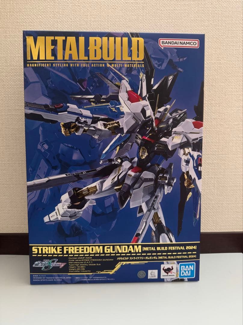 メタルビルド ストライクフリーダムガンダム 2024 メタルビルド ストライクフリーダムガンダム [L BUILD 2024] 最も安い