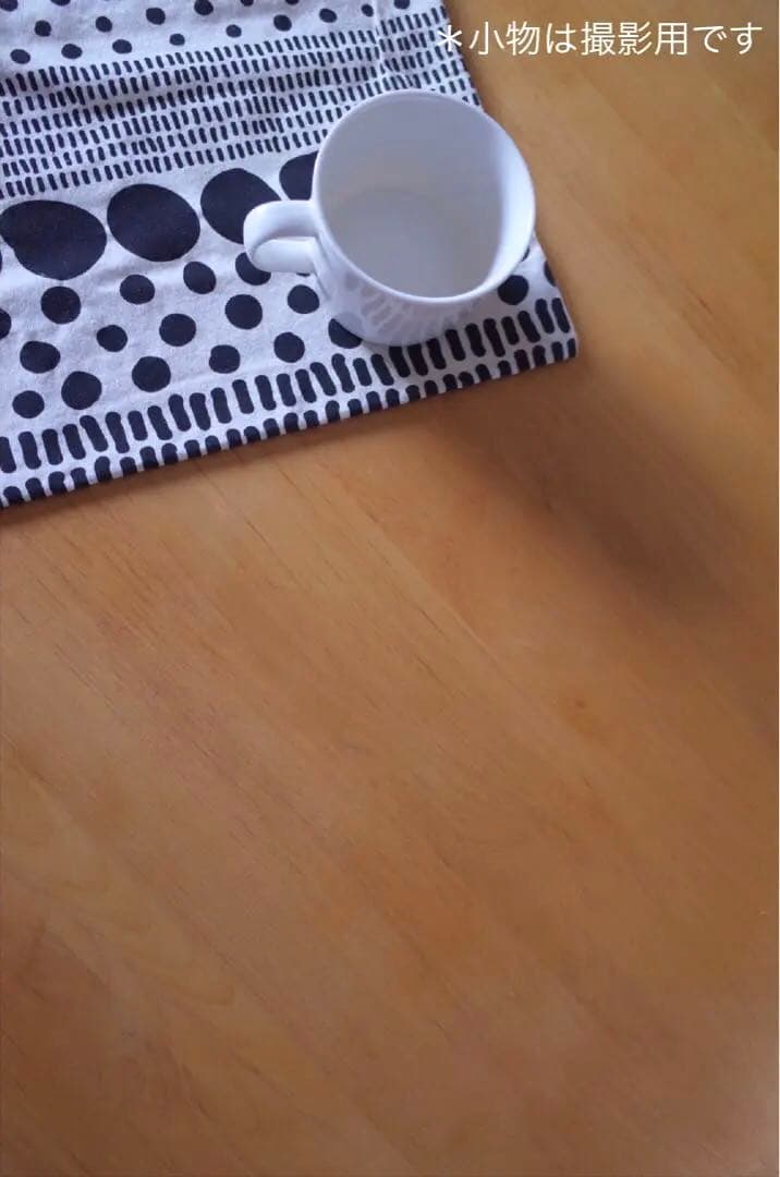 無垢天然木/北欧モダン/ダイニングテーブル130cm/ナチュラル/ヴィンテージ