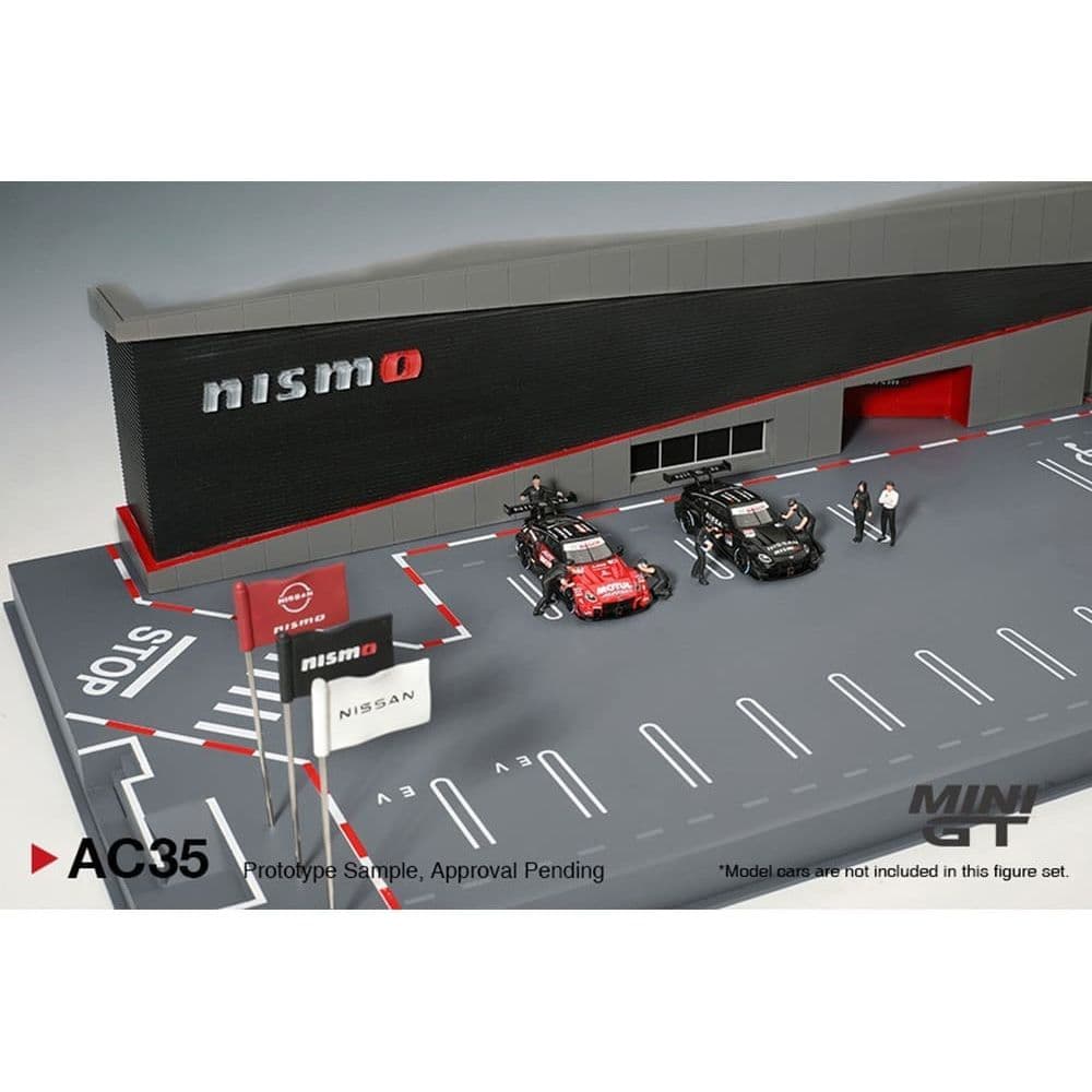 ミニGT 1/64 ジオラマ 日産モータースポーツ&カスタイマイズ NISMO