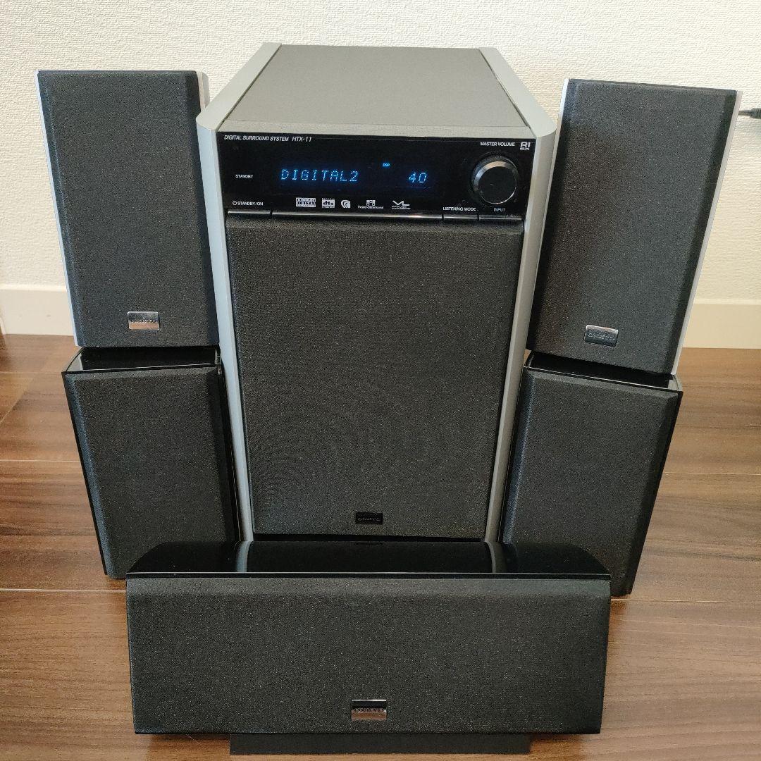 ONKYO HTX-11デジタルサラウンドシステム 3.1ch仕様 オンキヨー