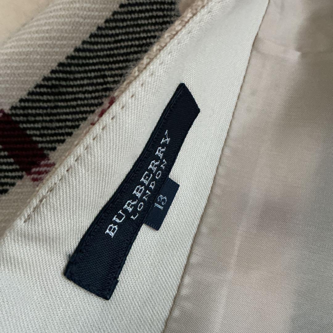 バーバリーロンドン　ウールスカート13号　ベージュ、ブラック2点おまとめ