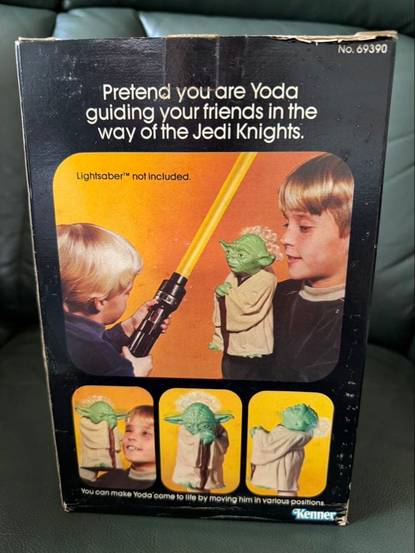 スターウォーズ ヨーダ　パペット ケナー社