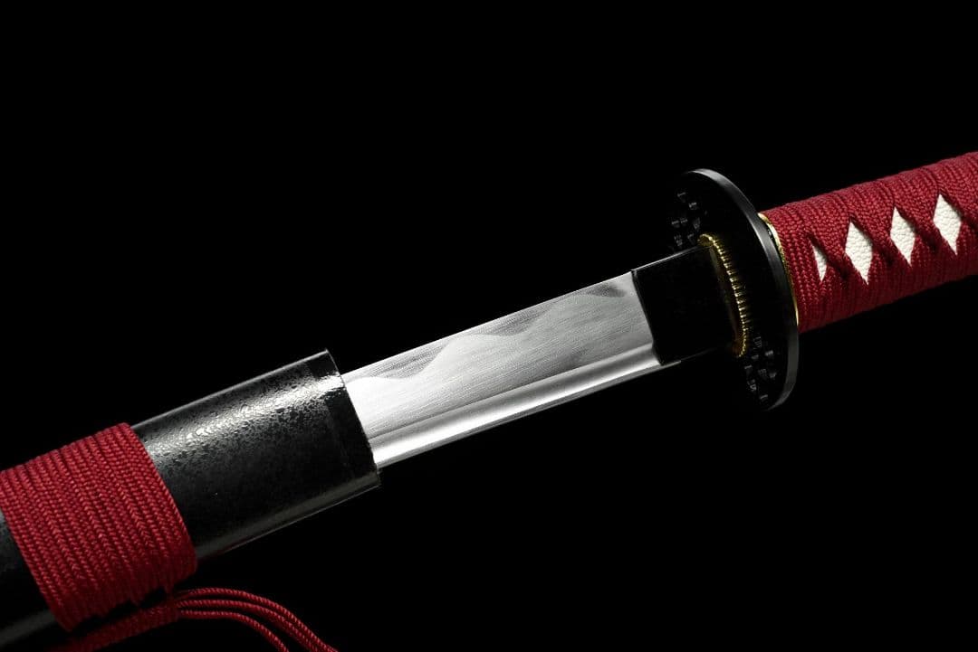 5241-武具 刀装具 日本刀　模造刀 居合刀 武士道 武蔵 鑑賞用 手鍛造打