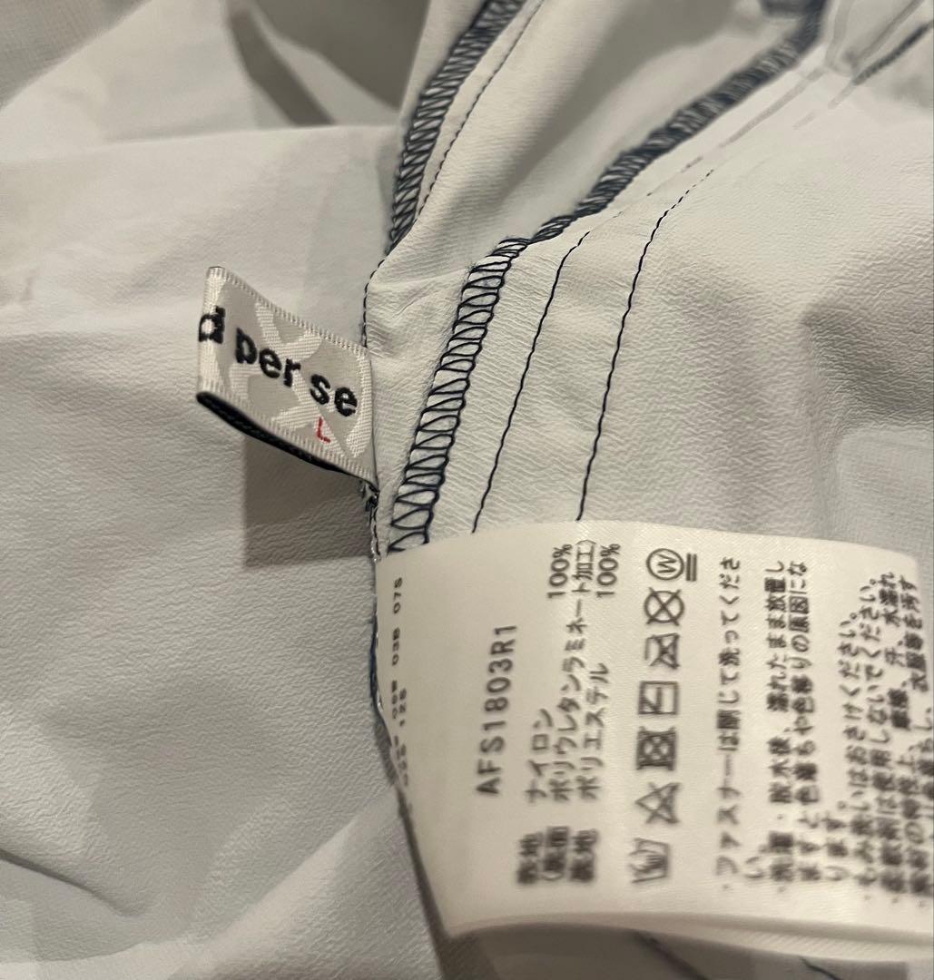 【美品】アンパスィ＊ライトレインブルゾン＊レディース＊Ｌサイズ