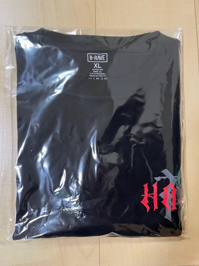 HANA ロゴTシャツ 公式 XLサイズ 新品・未開封 未開封 HANA ロゴTシャツ