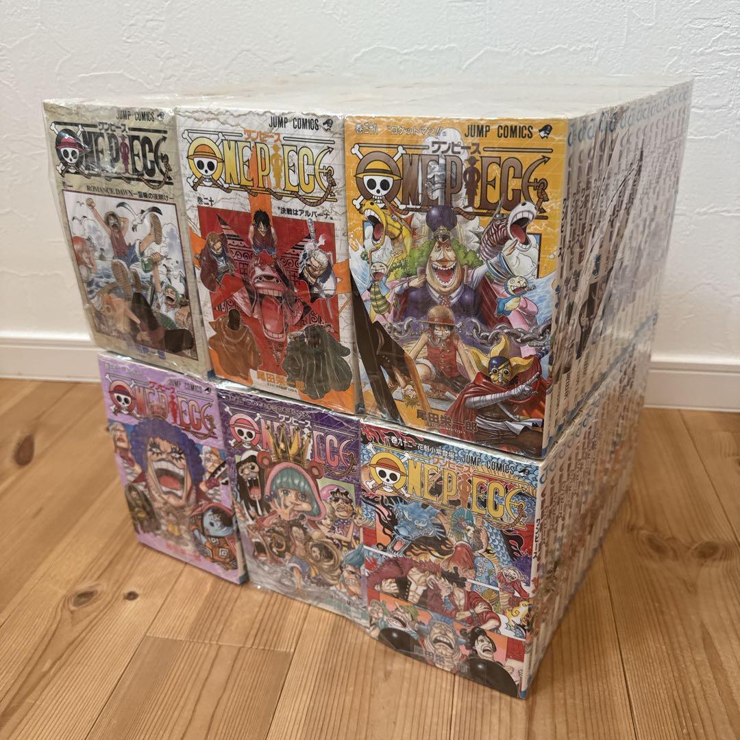 ワンピース ONE PIECE 1〜110巻 全巻 セット - メルカリ