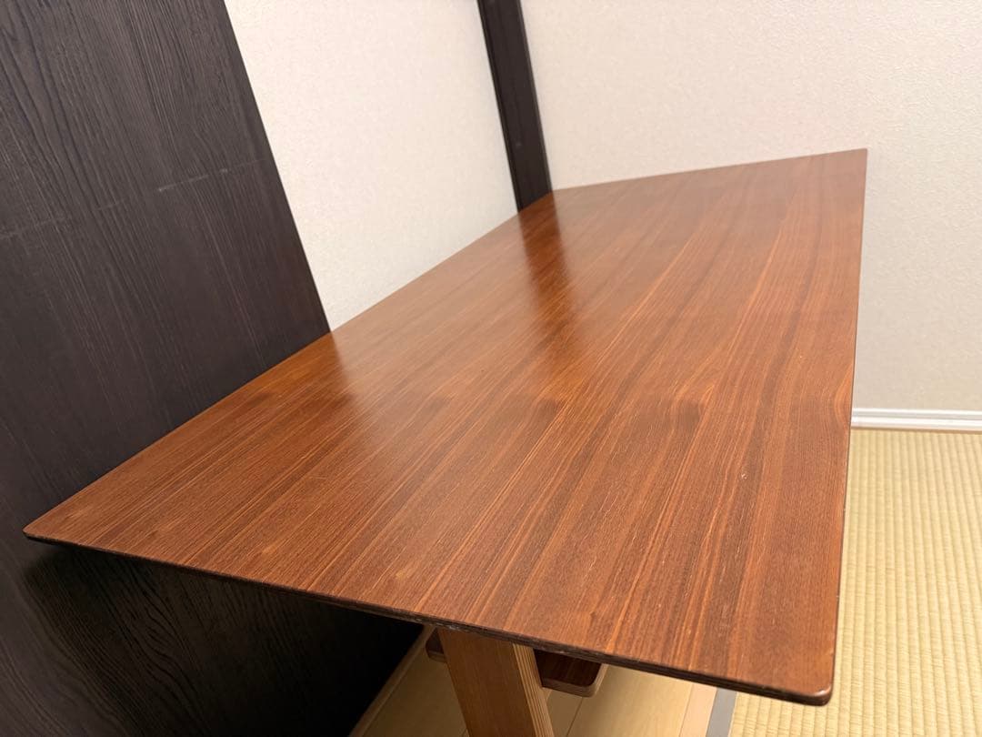 値下げ！！無印良品 リビングでもダイニングでもつかえる テーブル&チェアー2脚