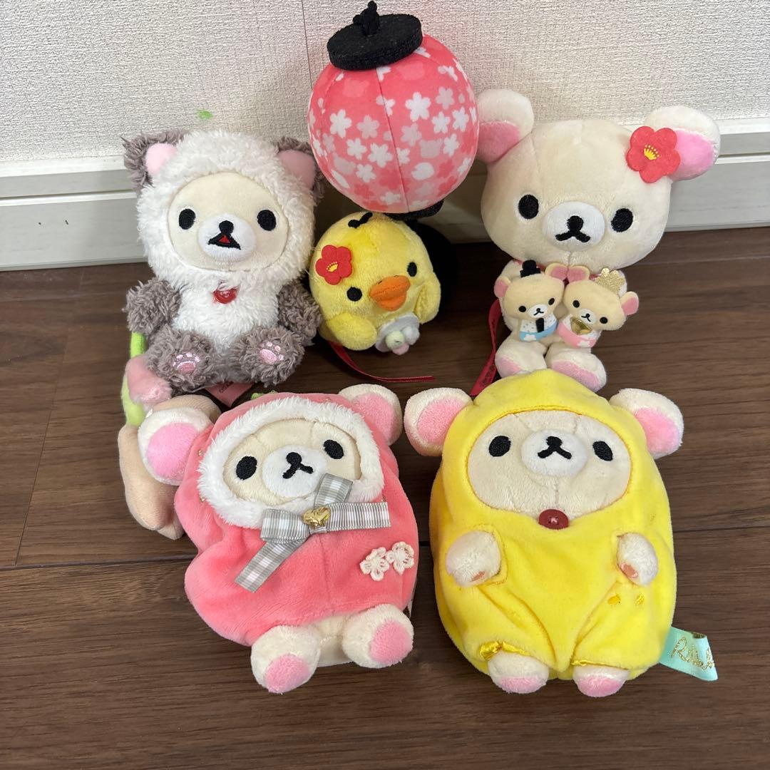 コリラックマ ぬいぐるみ5点セット