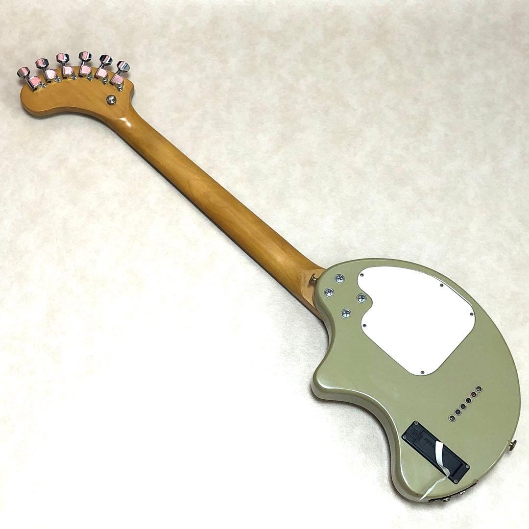 【ケース付き】ZO-3 グレー アンプ内蔵ミニギター ヘッドフォン端子付