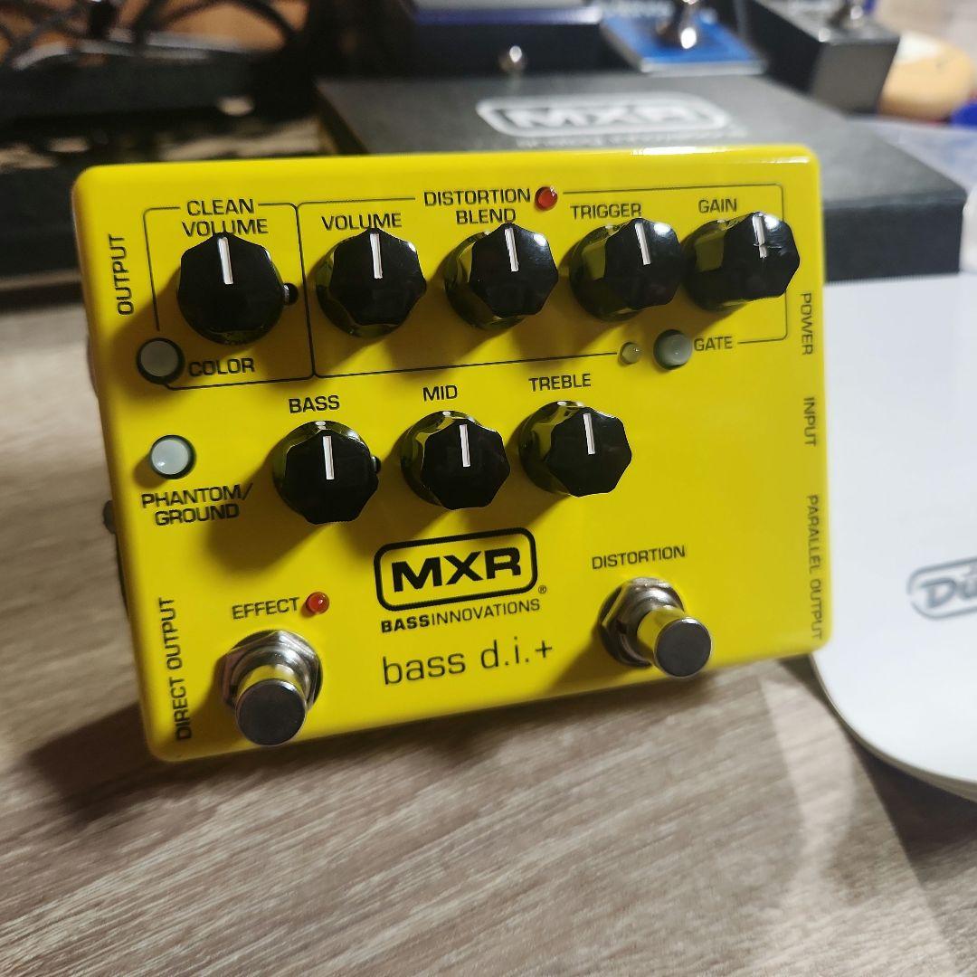 MXR bass d.i.+ イエロー【限定色】 ベースエフェクター