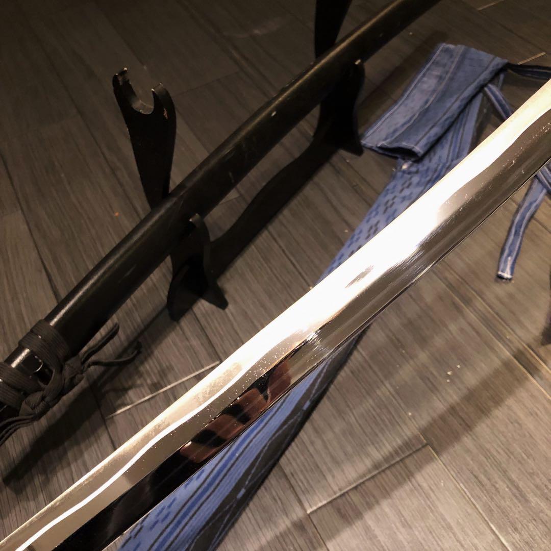 高級模造刀　逆刃刀　逆刃刀身 居合刀　太刀　るろうに剣心　刀袋付き