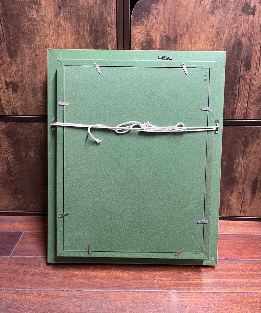 香月泰男 油彩画 手描き 作者サイン 貴重