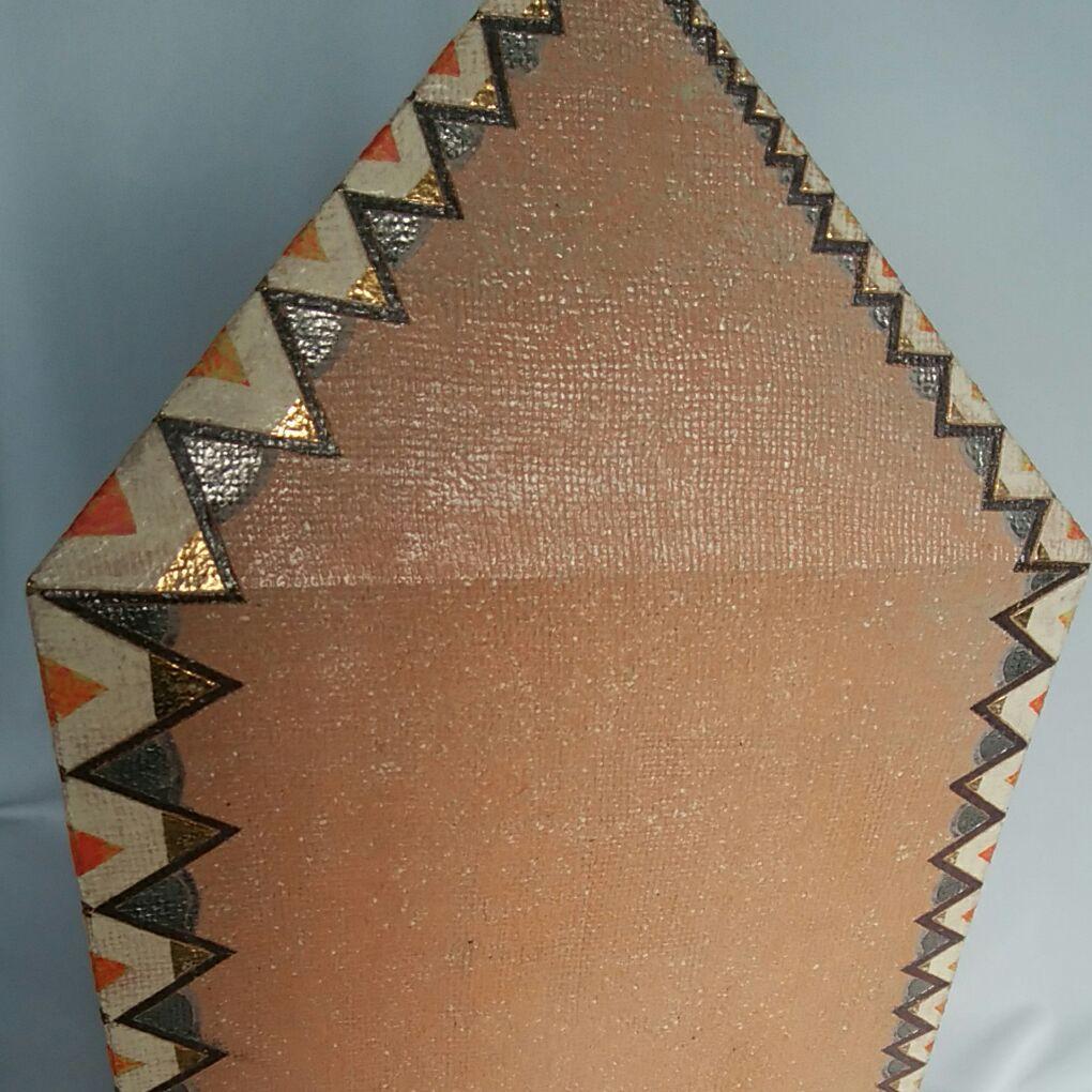 萩焼 中村絵里子 三角柱 扁壺 オブジェ 長期保管品 - メルカリ