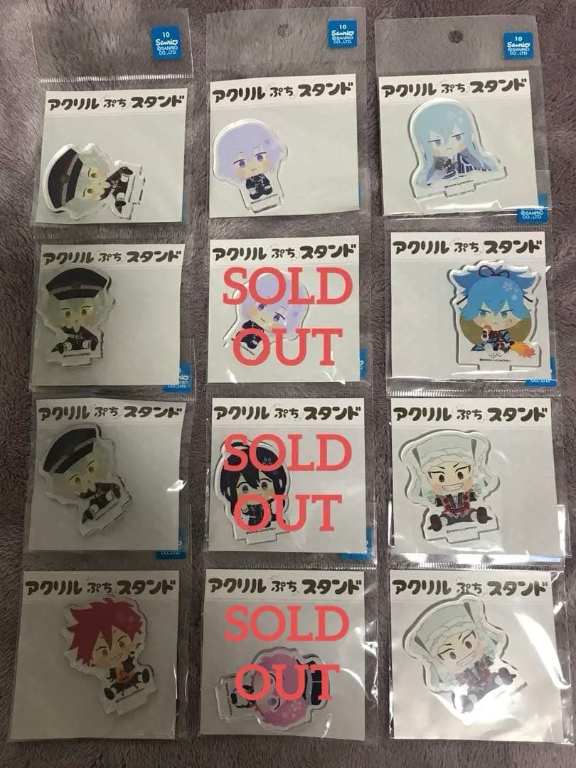 刀剣乱舞 わんぱく刀剣乱舞 アクリルぷちスタンド 26点セット