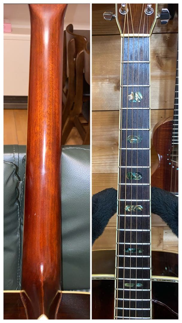 週末値下美品❣️モーリスW-40 ハカランダビンテージ、ピックガード新