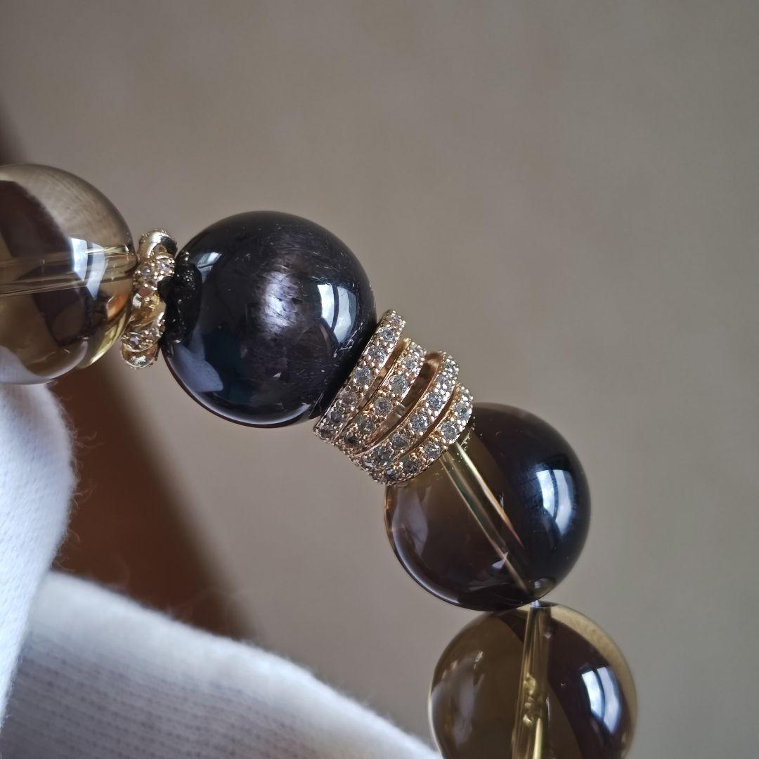 おまとめ専用です♡新作♡非加熱、非照射スモーキーシトリン、極みハイパーシーン