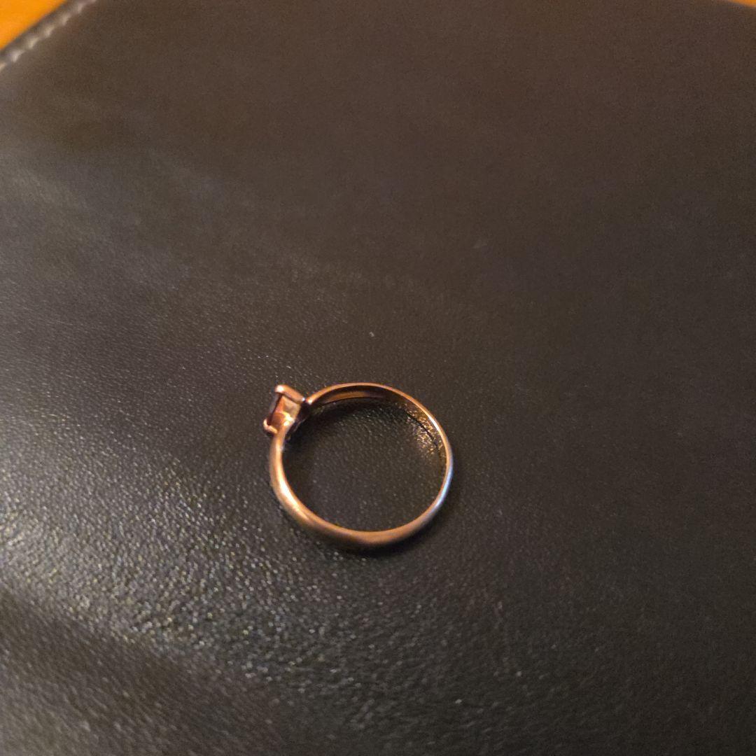 K9金ハート指輪