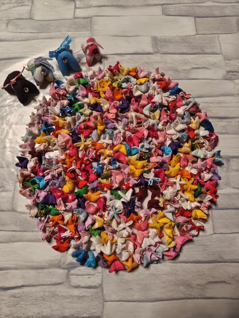 ハンドメイド　くくり花　計1350個セット