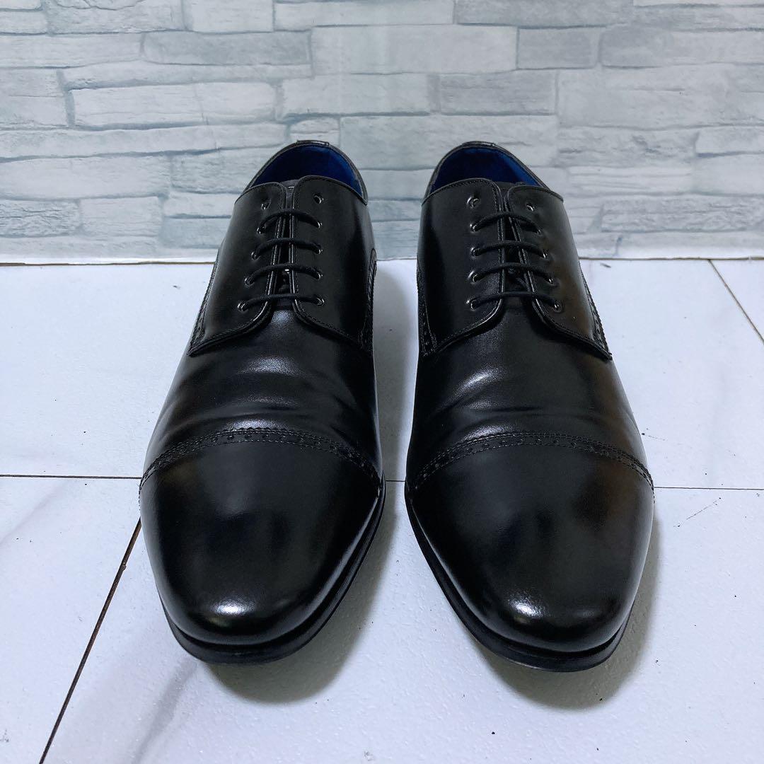 極美品 REGAL 26GR ビジネスシューズ ストレートチップ 黒 26.5