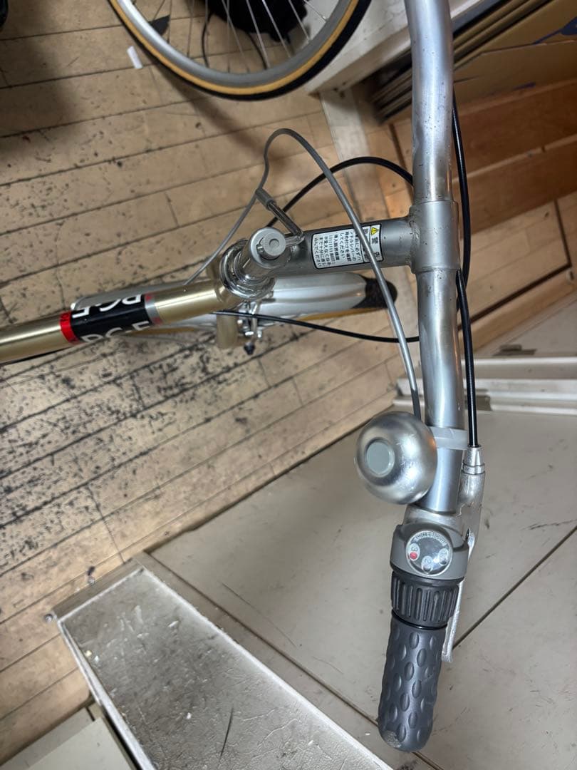 BRIDGESTONE picnica PCF 折りたたみ自転車 ゴールド