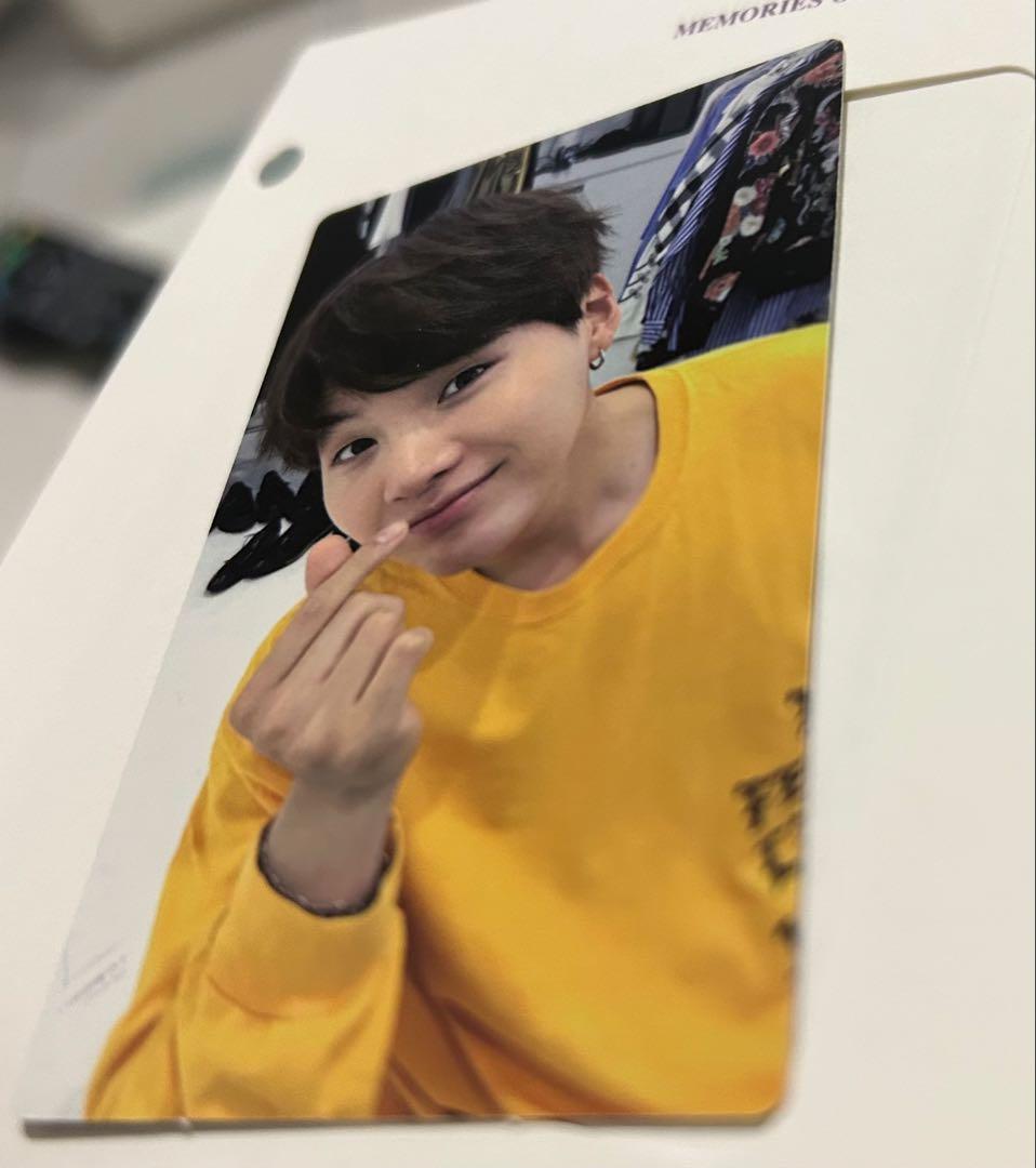 BTS memories SUGA 2017 トレカ（公式）台紙付き