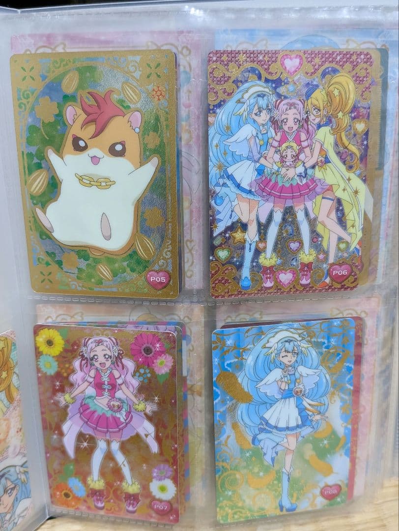 HUGっと！プリキュア　キラキラカード　クリアカード　エンスカイ　バンダイ