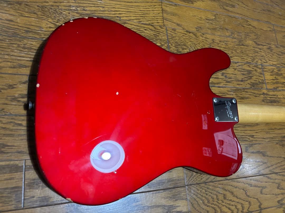 レア色 Squier テレキャス キャンディアップルレッド グレードUP