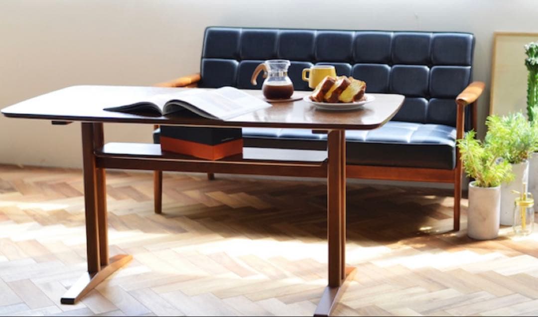 カリモク60 カフェテーブル ウォルナット