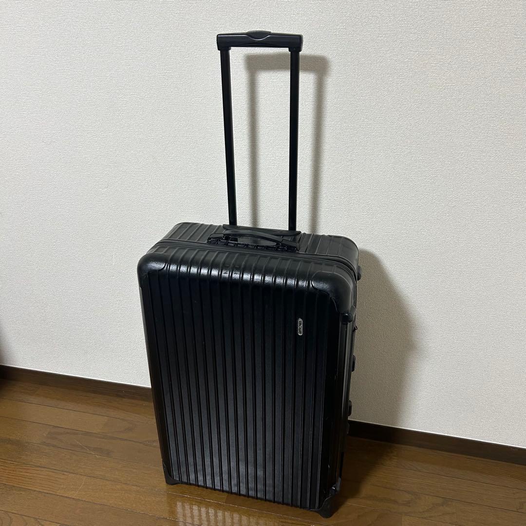 廃盤モデル】 RIMOWA 82L サルサ キャリーケース 2輪 黒 希少 - メルカリ