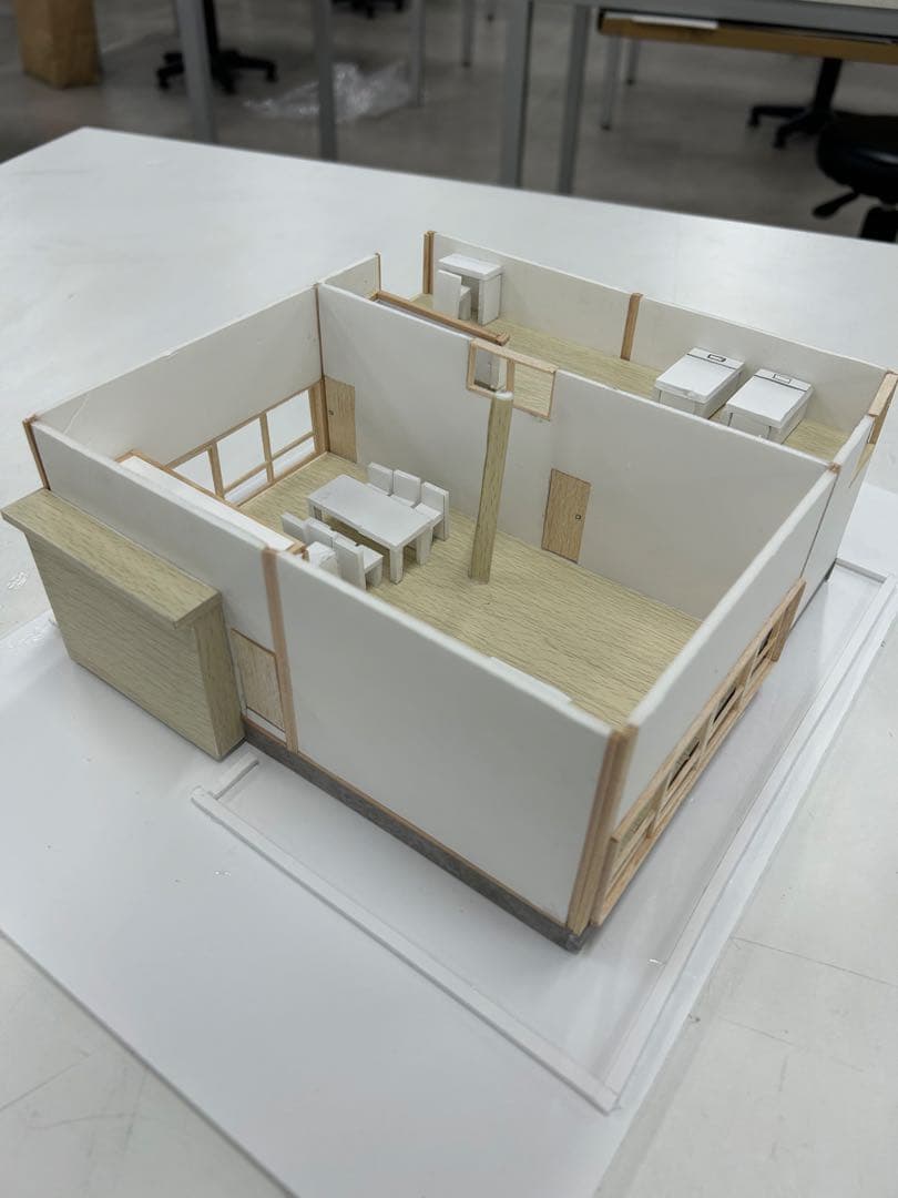 篠原一男 白の家 模型 1/50