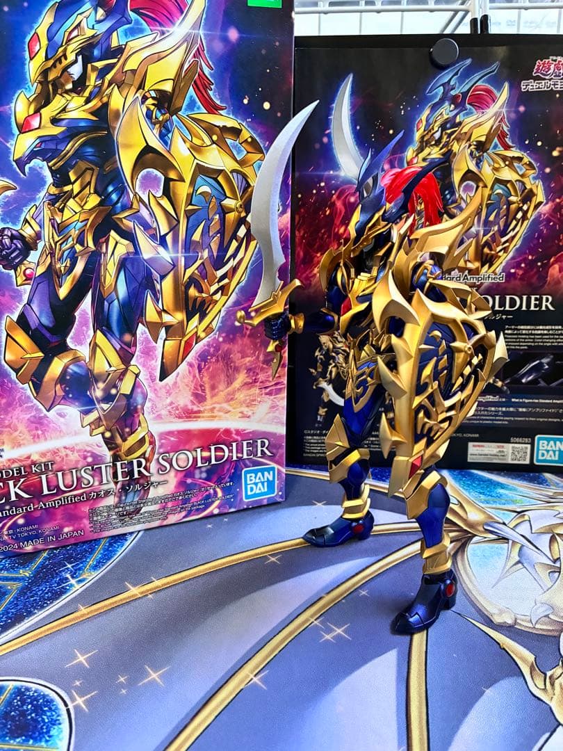 遊戯王　カオスソルジャー　フィギュアライズスタンダードアンブリファイド　塗装済み