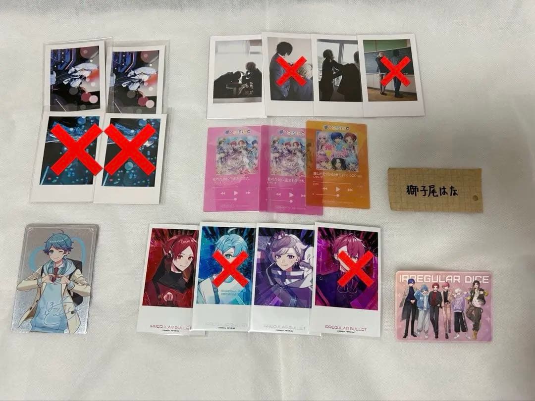 いれいす シクフォニ カード アクスタ ブロマイド 缶バッジ 銀テ ファイル