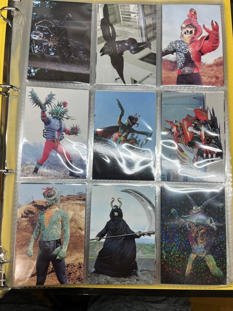 仮面ライダーチップスR 第1〜3記録バインダー&カードフルコンプリートセット