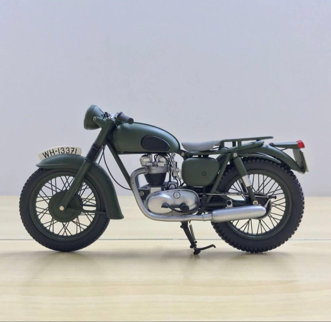 ミニチャンプス トライアンフ TR6 1/12スケール - オートバイ・バイク